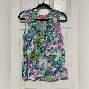 Lilly Pulitzer Mermaid print Essie top